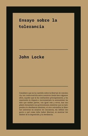 ENSAYO SOBRE LA TOLERANCIA
