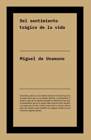 DEL SENTIMIENTO TRAGICO DE LA VIDA