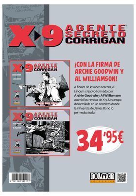PACK AGENTE SECRETO CORRIGAN X - 9 (OPERACION: MARINA VLADESKY Y CAZA EN EL CARIBE)