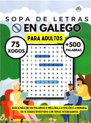 SOPA DE LETRAS EN GALEGO PARA ADULTOS. VOLUME 11