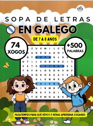 SOPA DE LETRAS EN GALEGO VOLUME 9 (7-8 ANOS)