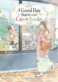 A GOOD DAY STARTS WITH CATS AND BOOKS
